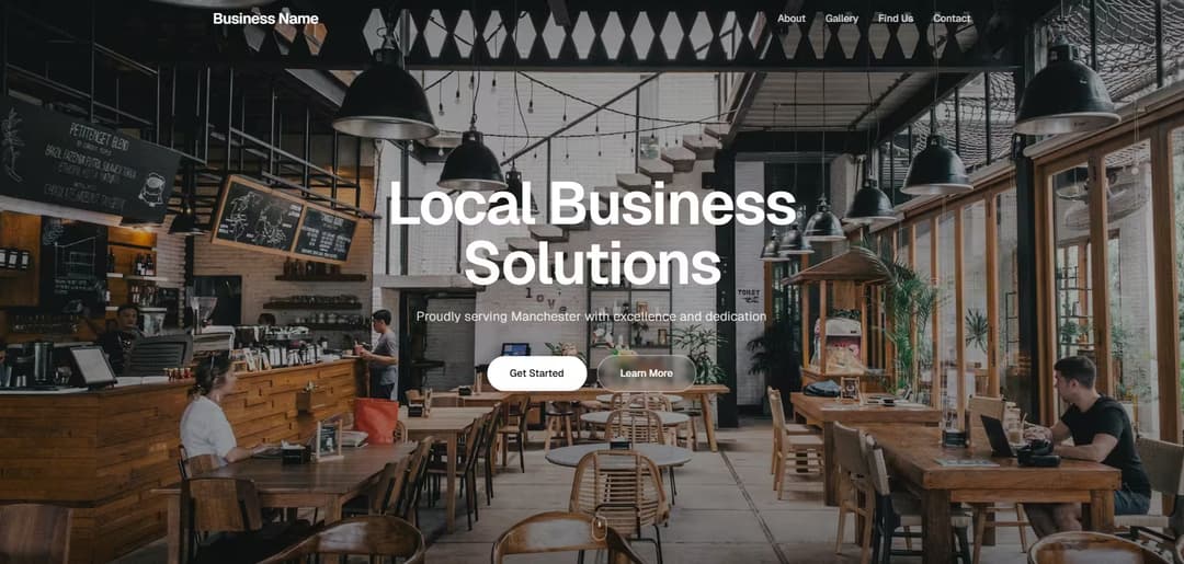 Local Business Website using Sanity.io CMS
